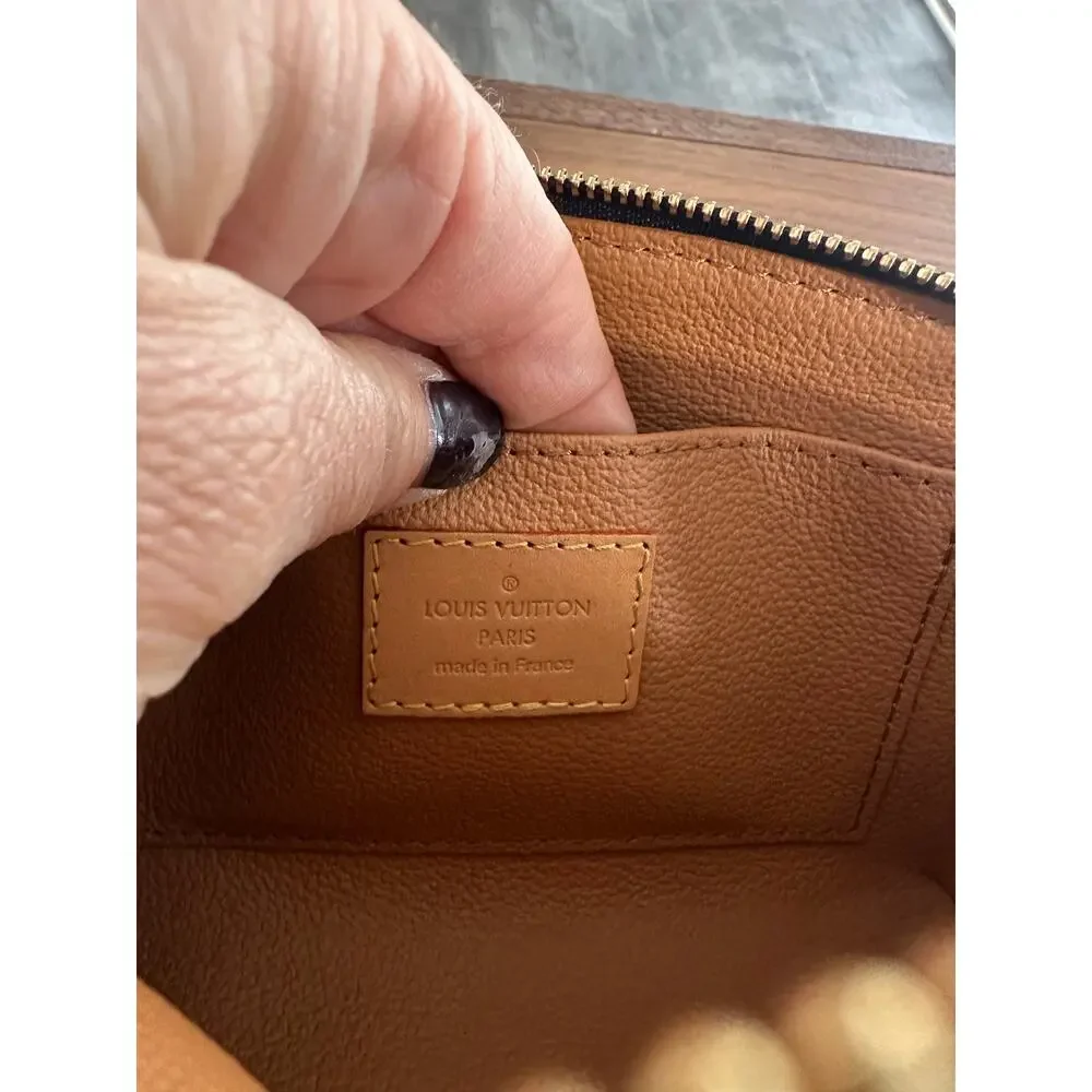 Louis Vuitton Limited Edition Jacquard Since 1854 Monogram Cosmetic Pouch - Picture 10 of 10